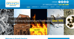 Desktop Screenshot of branchservicesinc.com