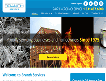 Tablet Screenshot of branchservicesinc.com